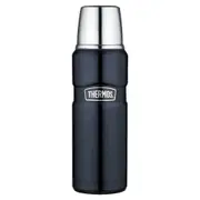 Thermos Stainless Steel King Vacuum Insulated Durable Flask Midnight Blue 470ml