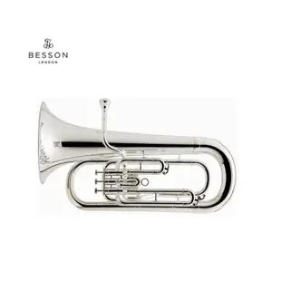 【現代樂器】英國Besson 鍍銀 粗管上低音號 Euphonium BE-165-2