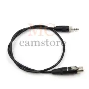 3.5mm audio plug to NEUTRIK Mini XLR 3pin for SONY recording device D11 20in