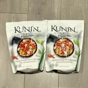 Pack Of 2 Kunin Rigato Mix Premium Asian Rice Crackers| Thai Jasmine Rice 20 Oz