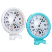 1 Set Mini 75mm Indoor Thermometer Hygrometer Temperature Humidity Monitor