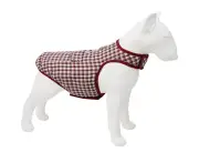 Padded vest Dog Jacket - Warm zipper dog vest fleece jacket