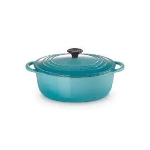 【Le Creuset】BIS琺瑯鑄鐵鍋圓鍋 22cm 薰衣草/藍色迷霧/棉花白/櫻桃紅(2.6L淺鍋 共八色選一)