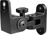 AsrMyjcx Speaker Wall Mount Bookshelf Speaker Bracket Angle Adjustable Surround Sound Mount for Living Room