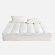 LINENOVA 1500GSM Bamboo Mattress Topper 45cm - Queen