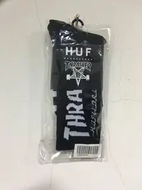 在飛比找Yahoo!奇摩拍賣優惠-美國滑板潮牌HUF X THRASHER 聯名襪子