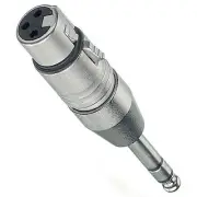 Neutrik NA3FP XLR Female Adapter to 1/4" Stereo Plug