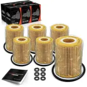 6x New Engine Oil Filter for Dodge Sprinter 2500 Mercedes-Benz Freightliner Jeep (for: Jeep)