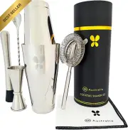 Boston Cocktail Shaker Set Bartender Kit for Home Bar Drink Mixing