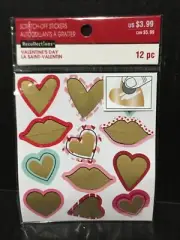 Recollections Valentine's day Scratch-Off Stickers 12pc New ❤️