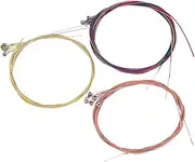 VICASKY Acoustic Guitar Strings Set 3 Pack Soft Coated Strings Perfect for Boys and Girls Violin Players