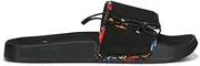 [PUMA] Womens Leadcat 2.0 Wae Graphic Slide Casual Sandals Casual - Black