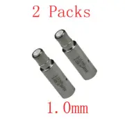 2x EDM Drill Ceramic Electrode White Ceramic Guide 1.0 mm Puncher Machine Part