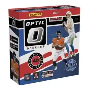 2021 Nfl Donruss Optic Football Mega Box Fanatics Exclusive 40 Cards New Panini