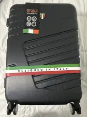 TUCCI ITALY ABS 24" MEDIUM LUGGAGE SUITCASE