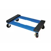 NEW 1000-LB-Capacity 18 x 30 Resin Box Freight Moving Push Dolly Hand-Cart Truck