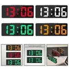 Temperature Alarm Clock with Voice Control and Celsius/Fahrenheit Switch