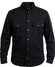 John Doe Motoshirt XTM Motorcycle Shirt, black, Size XS for Men