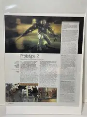 Prototype 2 Video Game Preview Magazine Article Print Ephemera