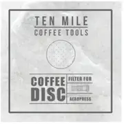 Ten Mild Stainless Steel Filter Disk for Aeropress & Bruer - Standard