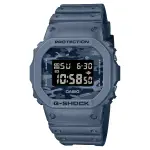 CASIO卡西歐 G-SHOCK DW-5600CA-2 經典城市迷彩電子腕錶 / 霧籃 42.8MM