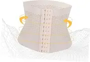 [Beavorty] 2Pcs XXL Slimming Waist Band for Maternity Breathable Abdominal Strap Black Light Apricot Comfortable Corset Belt for Postpartum Support and Abdomen Shaping