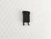 Dollhouse Miniature Mailbox Black with Newspaper Hooks 1:12 Scale Accessory