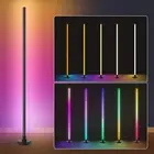 Corner Floor Lamp - Smart RGB LED Corner Lamp with 16 Million DIY Colors, Mus...