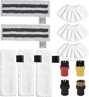HUVNEXA Microfiber Steam Mop Heads Steam Mop Cloth Easyfix SC2 SC3 SC4 SC5 Handheld Vacuum Cleaner Parts Accessories Steam Cleaner Replacement Parts