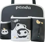 Car Organizer For Kids - Panda Pattern Backseat Car Organizers And Storage,Large Capacity Waterproof Travel Accessories Keep Vehicle Organized & Tidy