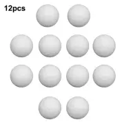 Brand New Table Foosball Solid Table Game White 12pcs 24g/pc 36mm Resin