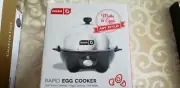 Brand New Dash Rapid Egg Cooker: 6 Egg Capacity Electric Egg Cooker