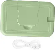 IWOWHERO Tissue Wipe Dispenser Hand Bathroom Warm Holder Wash Bums Heated Swaddle Wet Paper Dispenser Car Water Spray Dryer Wipes Dispenser Refill Green Aluminum Alloy