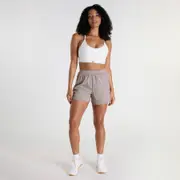 Lux Woven Short Gritty Grey