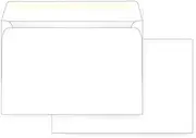 6 x 9 Booklet Envelope - 24# White Wove - Open Side- (6 x 9) - Jumbo Envelope Series (Box of 1000)