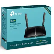 TP-Link Archer MR600 4G+ Cat6 AC1200 Wireless Dual Band Gigabit Router OneMesh 300Mbps@2.5Ghz 867Mbps@5Ghz, 4G+ SIM Slot, 2 Detach. LTE Antennas Archer MR600
