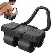 Abdominal Wheel Ab Roller - Core Strength Exercise Wheel, Abdominal Workout Tool | Fitness Roller with Elbow Rest Pads for Home Gym, Muscle Toning, and Full Body Training, 15.04 X 14.76 X 10.04in