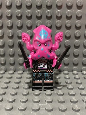 New LEGO Squid Drummer Vidiyo Minifigure Punk Pirate Ship set 43114 vid028