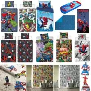 Marvel Superheroes Bedroom - Duvet Covers Night Lights Towels Curtains & More