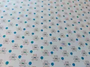 Hermes Dollhouse Wallpaper / 1 Sheet of BearLoon 1:12 Blue Ballons.