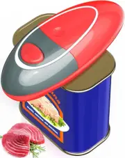 One Touch Electric Can Opener Open Almost Can with Smooth Edge, Electric Can Ope