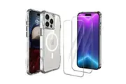 iCoverLover For iPhone 16 Pro Max Case Compatible with MagSafe + 2X Screen Protector