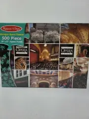 Melissa & Doug Michigan Detroit Opera House Theatre Jigsaw Puzzle 500 pieces new