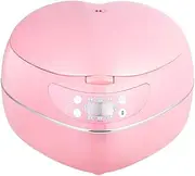 Automatic Rice Cooker with Exhaust Valve and Separable Pot - Lovely Heart-Shaped Design, Smart Touch Digital Display Screen, Home Insulation Steamer