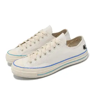 Converse 匡威 休閒鞋 Chuck 70 Low 男鞋 女鞋 米白 藍 1970 喜鵲 帆布 奶油底 情侶鞋 A08698C