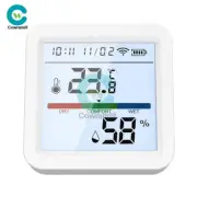 Smart WIFI Temperature Humidity Sensor LCD Backlight Hygrometer Thermometer