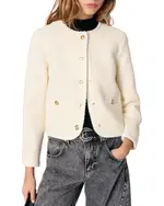 Maje Short Tweed Jacket