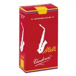 VANDOREN 竹片 JAVA 紅盒 中音薩克斯風 2號 2 竹片（10片/盒）ALTO SAX【型號：SR262R】