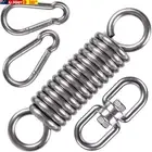 Hammock Chair Hanging Kit Swing Spring Hardware, Heavy Duty Suspension Swivel Ha