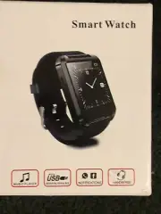 Bluetooth Smart Watch Phone Mate For iphone IOS Android Black